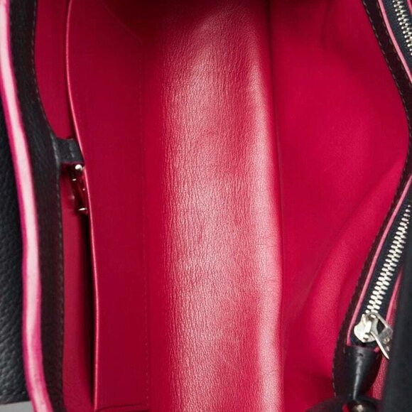 Louis Vuitton Cobalt Taurillon Leather Capucines MM Bag - Picture 8 of 12